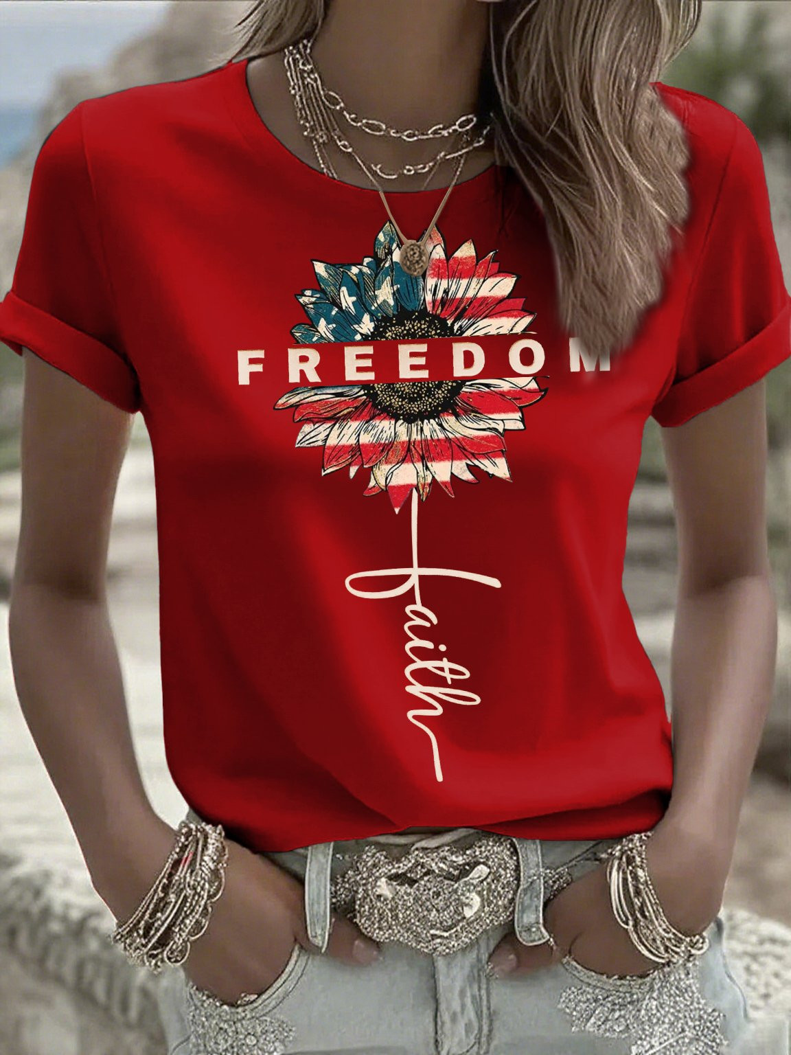 Charlie Kirk Freedom T-Shirt Faith And Freedom Merch Ideal Presents For Mother