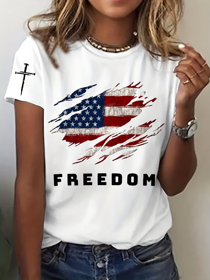 Charlie Kirk Freedom T-shirt Freedom Charlie Kirk Commemorative Charlie Kirk Merch