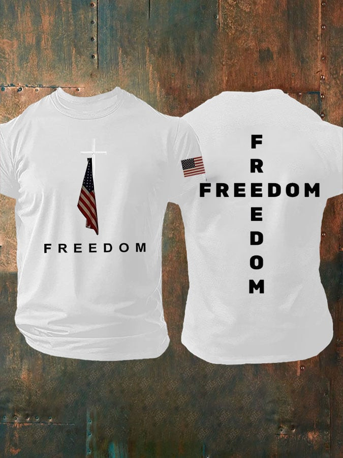 Charlie Kirk Freedom T-Shirt Freedom Charlie Kirk Commemorative CK Merch