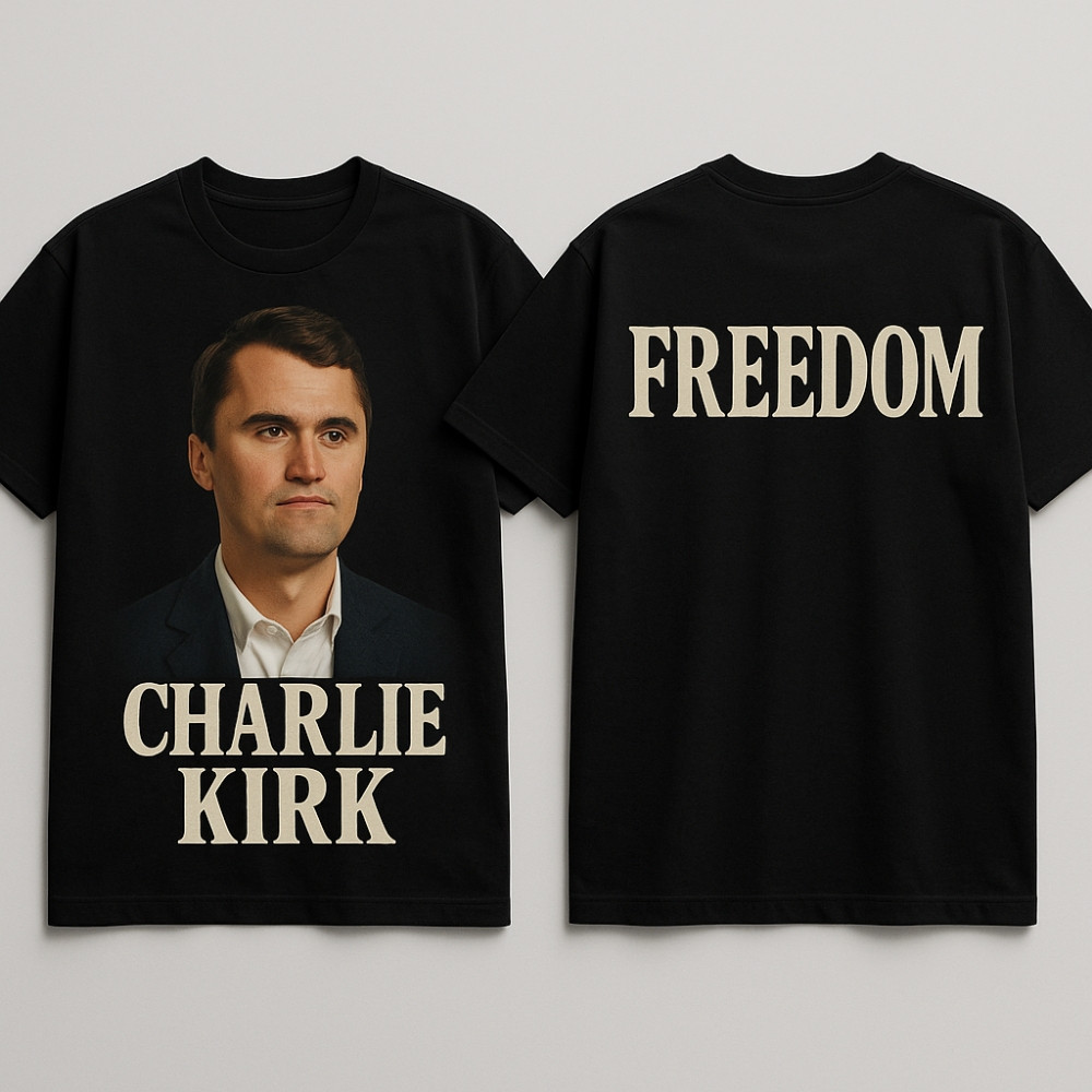 Charlie Kirk Freedom T-shirt Freedom Charlie Kirk Unique Present For Patriotics