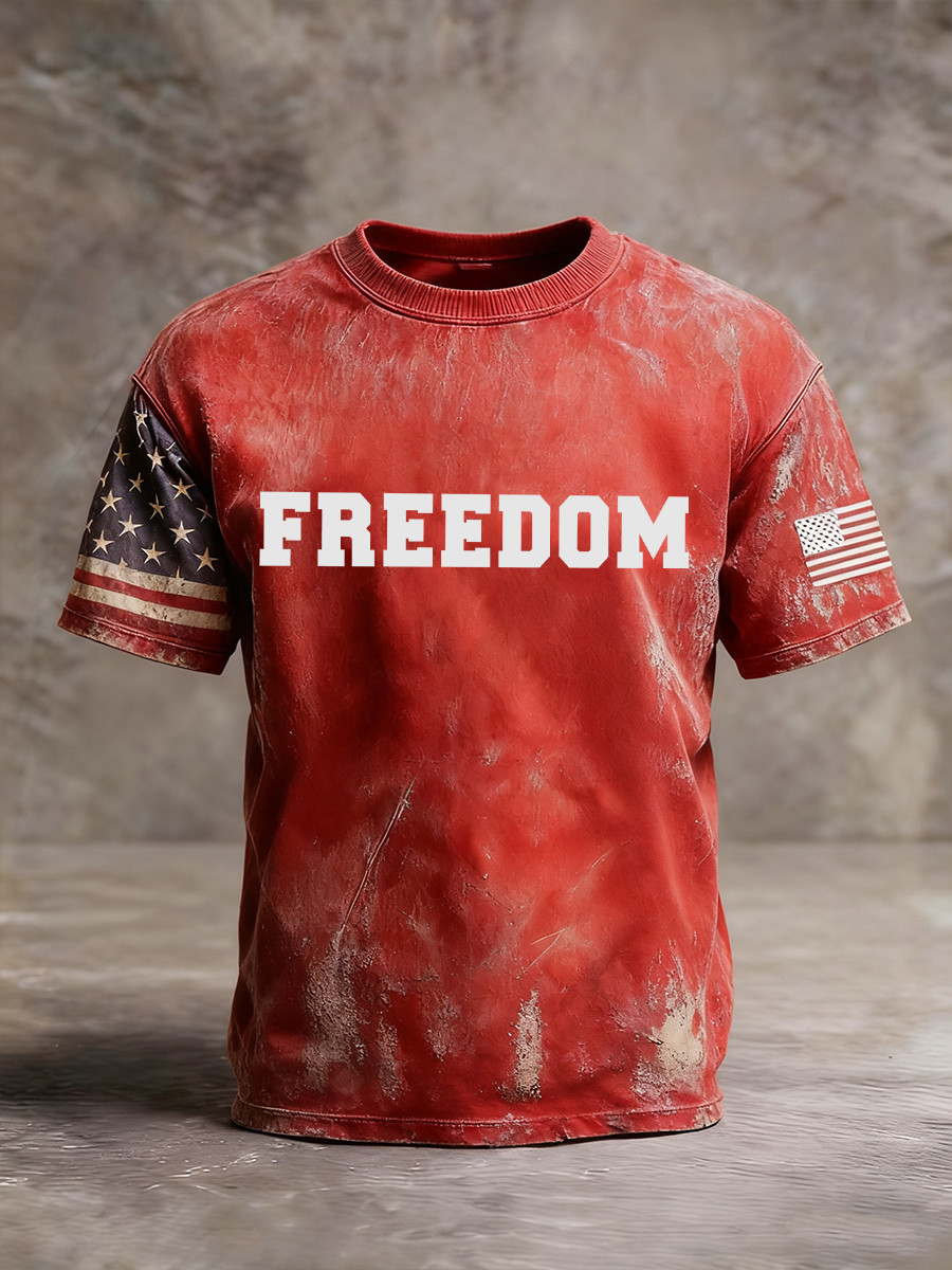 Charlie Kirk Freedom T-Shirt Freedom Is Not Free Merch Gifts For Proud Dad