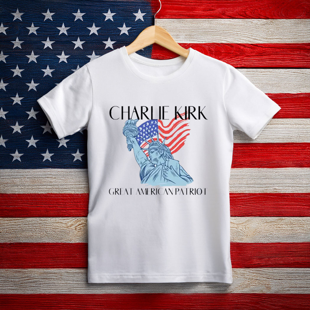 Charlie Kirk Freedom T-shirt Great American Patriot Best MAGA Merch Gift For Patriotic Dad
