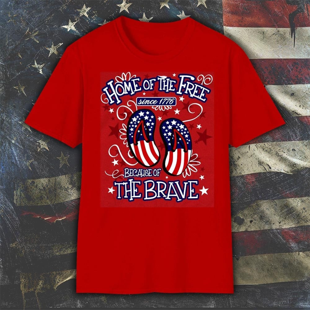 Charlie Kirk Freedom T-shirt Home Of The Free Because Of The Brave Best Proud Gifts