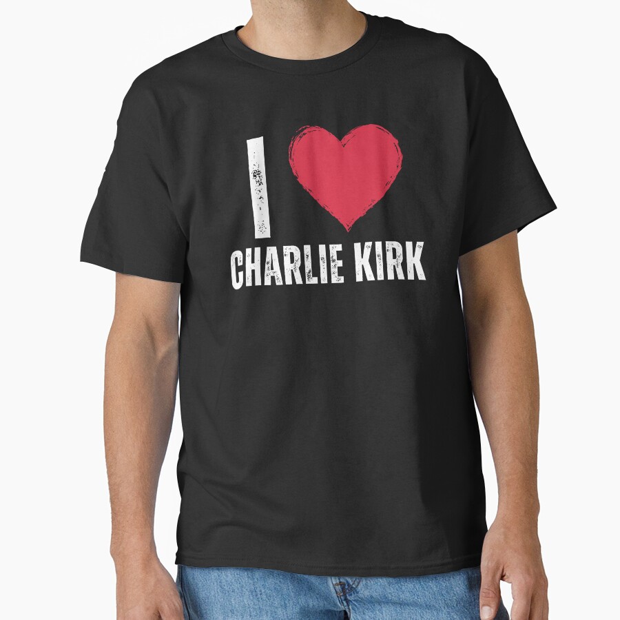Charlie Kirk Freedom T-shirt I Love Charlie Kirk Unique Patriotics Appeal