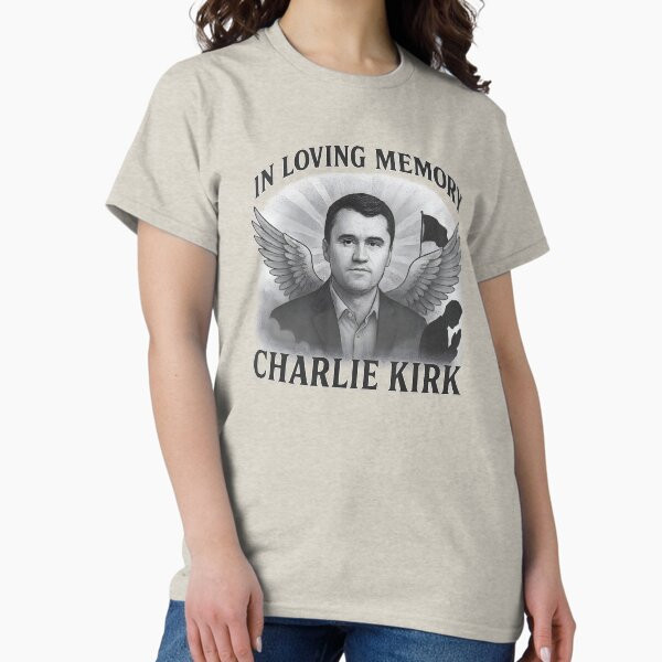 Charlie Kirk Freedom T-shirt In Loving Memory Of Charlie Kirk Merch For Patriotics Friends