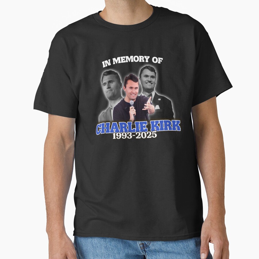 Charlie Kirk Freedom T-shirt In Memory Of Charlie 1993 2025 Best Fans Clothing