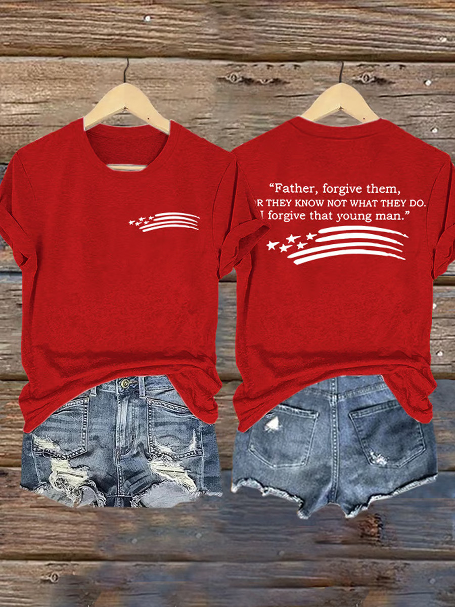 Charlie Kirk Freedom T-Shirt It's All About Jesus Freedom Merch Clothing