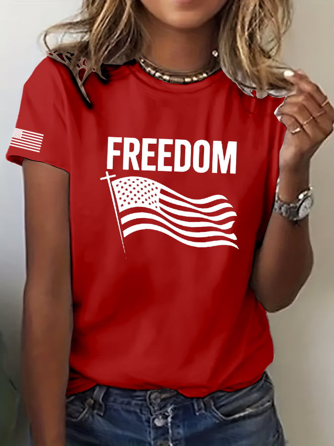 Charlie Kirk Freedom T-Shirt Jesusaves God Bless America Memorial Charlie Kirk Apparel