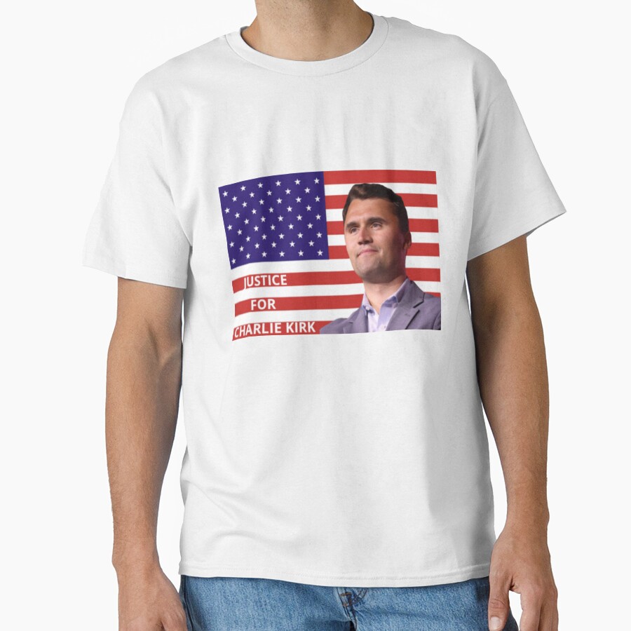 Charlie Kirk Freedom T-shirt Justice For Charlie Kirk Memorial Patriotic Gifts