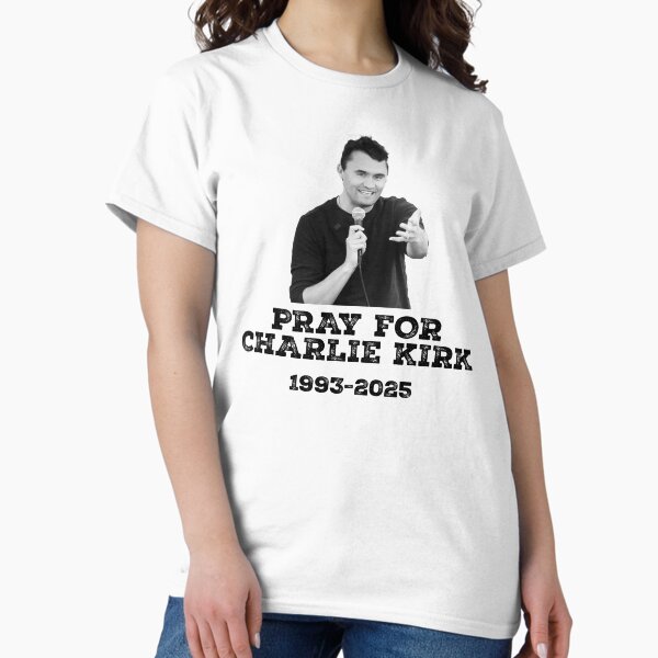 Charlie Kirk Freedom T-shirt Pray For Charlie Kirk 1993 2025 Best Patriotic Proud Gift