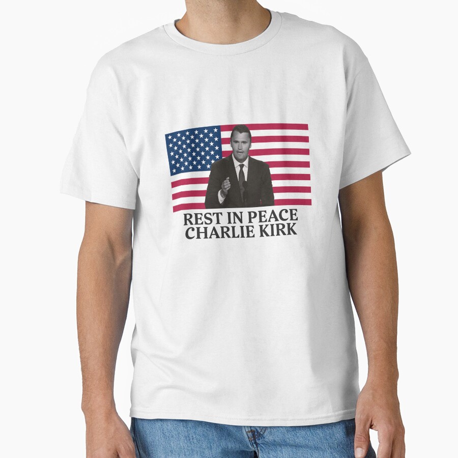 Charlie Kirk Freedom T-shirt Rest In Peace Charlie Kirk America Best Patriotic Presents