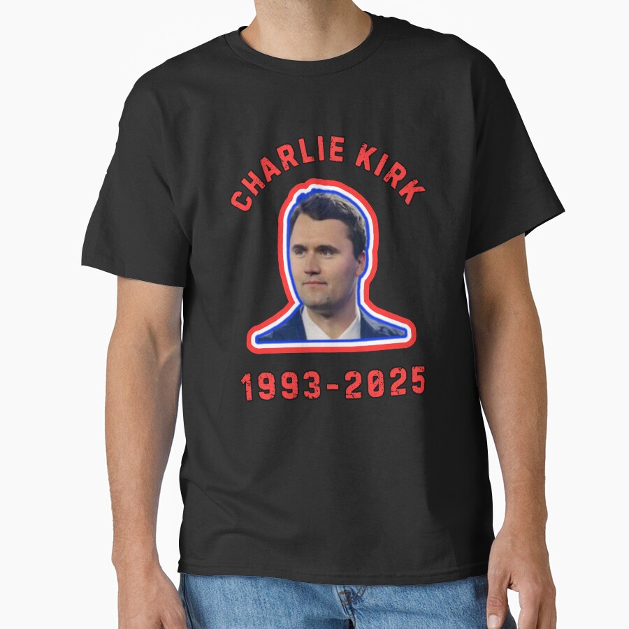 Charlie Kirk Freedom T-shirt Rip Charlie Kirk 1993 2025 Best Patriotic Clothing