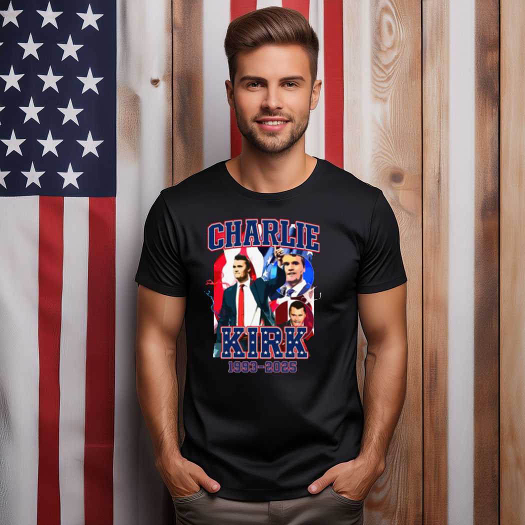 Charlie Kirk Freedom T-shirt RIP Charlie Krik 1993 2025 MAGA Best Merch For Patriotics