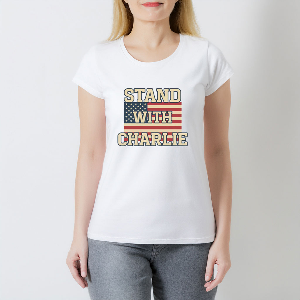 Charlie Kirk Freedom T-shirt Stand With Charlie Merch Best Charlie Kirk Memorial Shirt