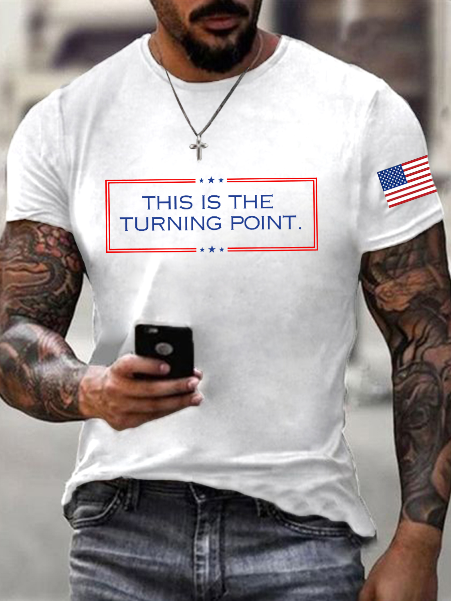 Charlie Kirk Freedom T-shirt This Is The Turning Point RIP Charlie Kirk Shirt