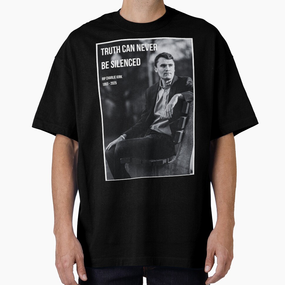 Charlie Kirk Freedom T-shirt Truth Can Never Be Silenced Best Patriotic Proud Gift
