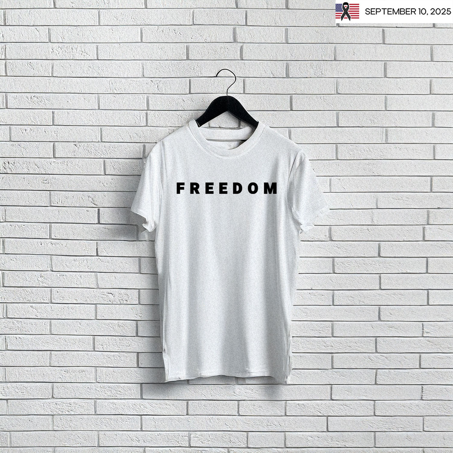 Charlie Kirk Freedom T-Shirt Turning Point Freedom Shirt