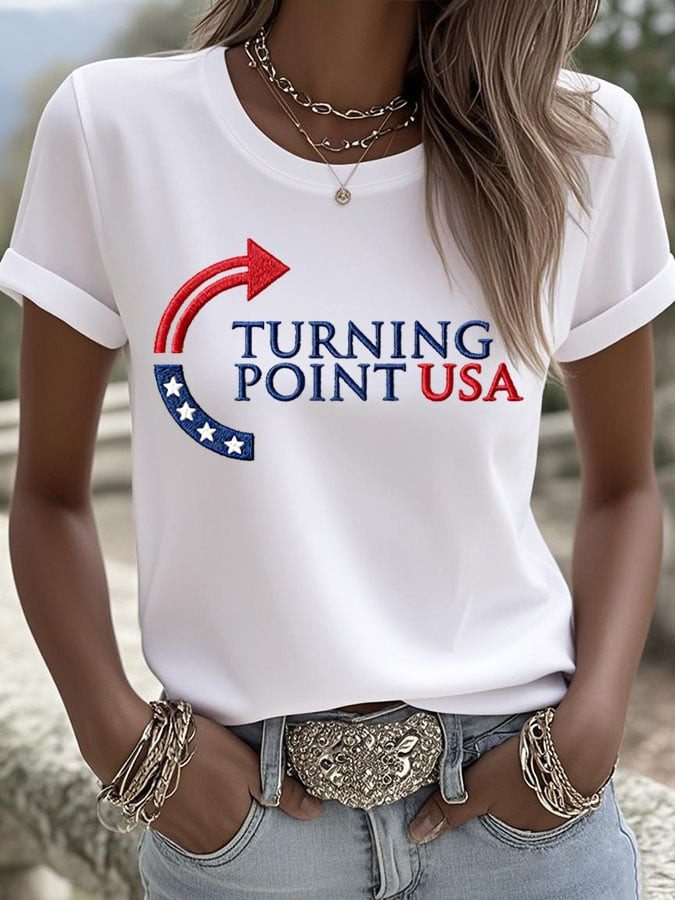 Charlie Kirk Freedom T-shirt Turning Point USA Charlie Kirk Freedom Shirt