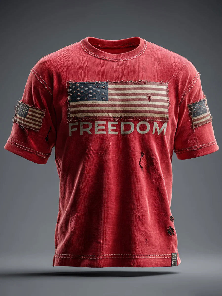 Charlie Kirk Freedom T-Shirt Vintage Forever In Our Hearts Charlie Kirk Shirt Gifts