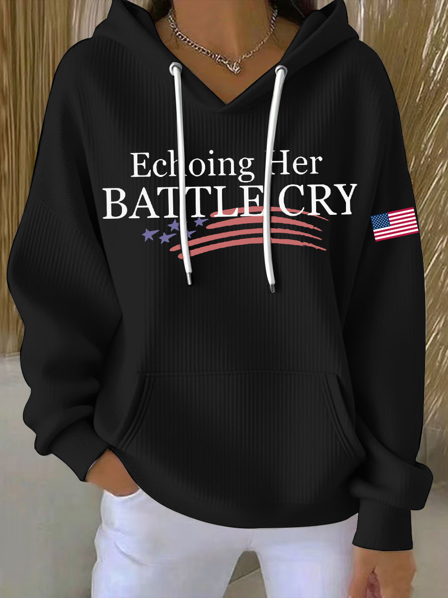 Charlie Kirk Freedom TPUSA Merch Hoodie Echoing Her Battle Cry U.S Flag Freedom Shirt