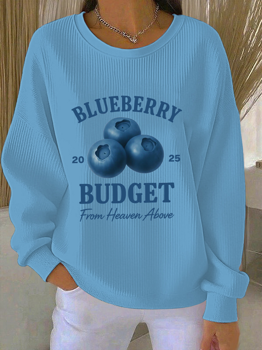 Charlie Kirk Freedom V-neck Long Sleeve Red White And Blueberries Budget Shirt Tribute Clothing