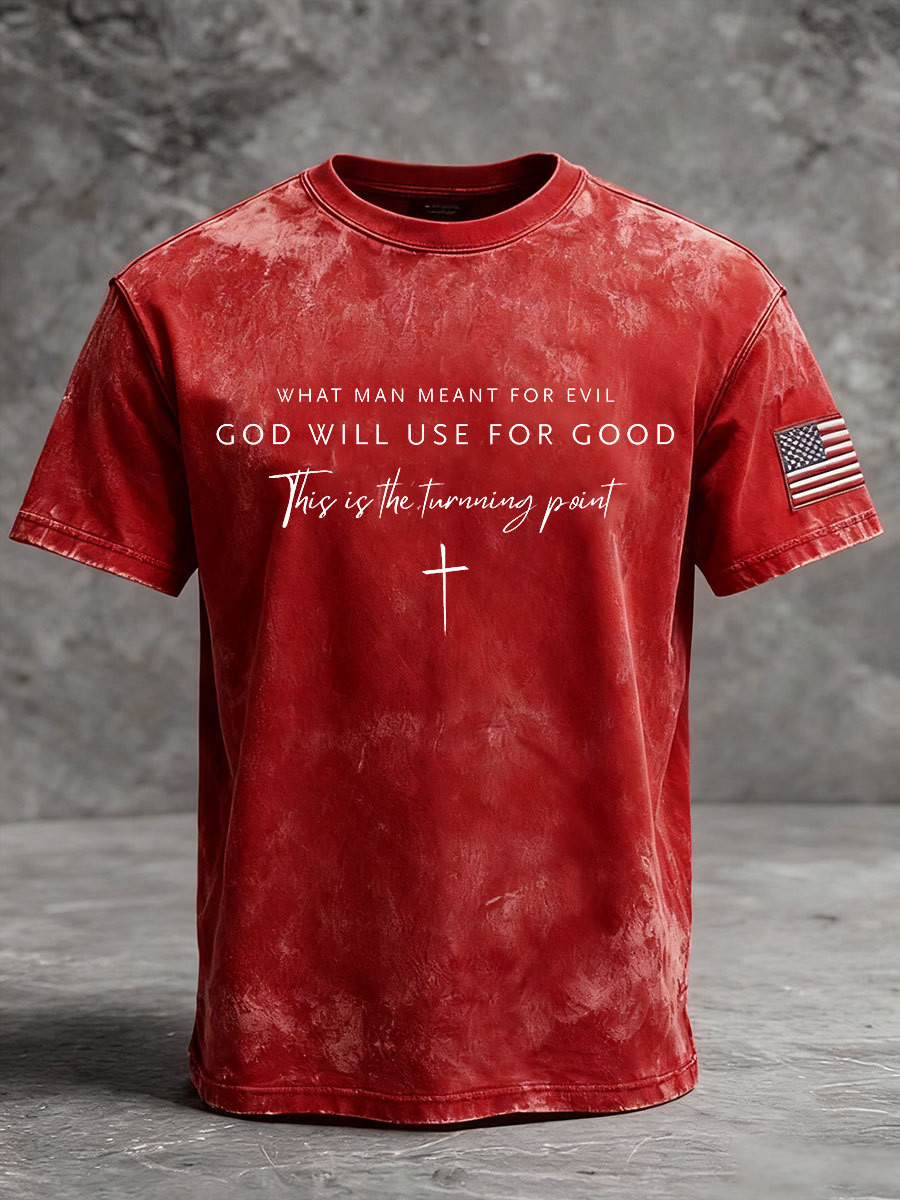 Charlie Kirk God Will Use For Good T-Shirt Turning Point USA Merch Gifts For Father