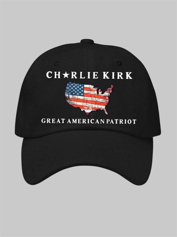 Charlie Kirk Great American Patriot Hat Rest In Peace Charlie Kirk Merchandise