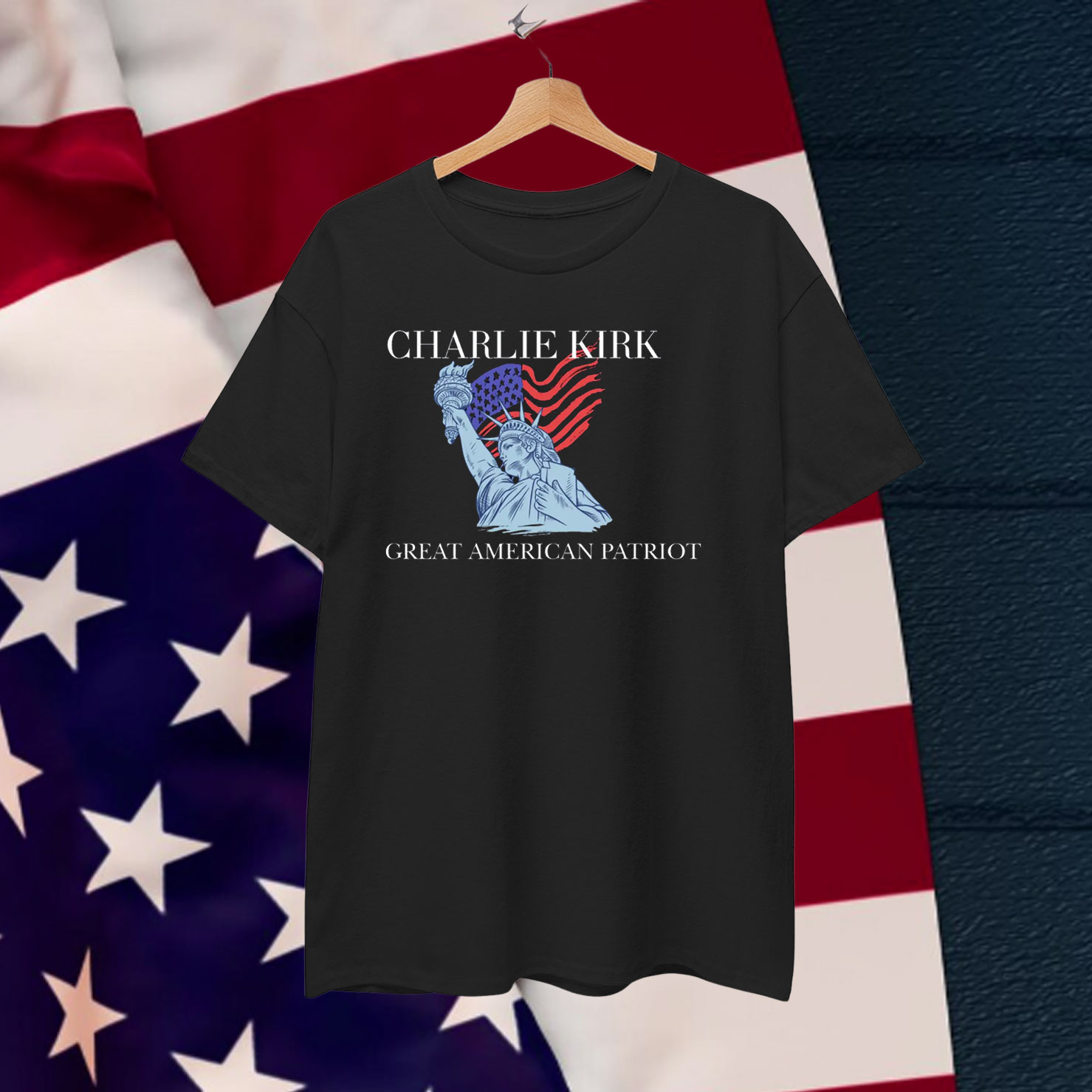 Charlie Kirk Great American Patriot Shirt