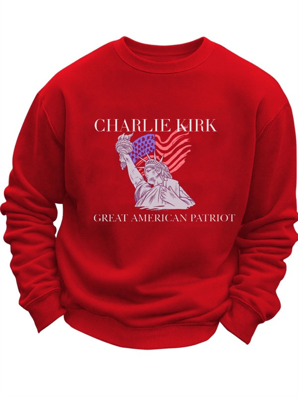 Charlie Kirk Great American Patriot Shirt Sweatshirt Best Gift For Supporters