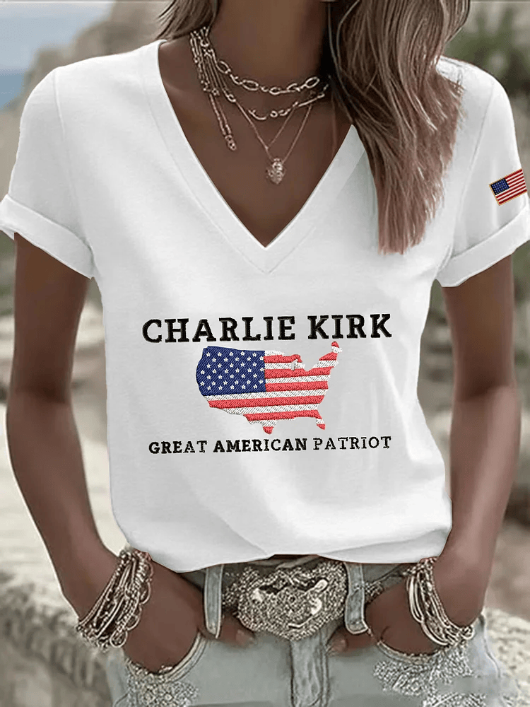 Charlie Kirk Great American patriots Shirts Turning Point USA Merch Charlie Gifts for Mom