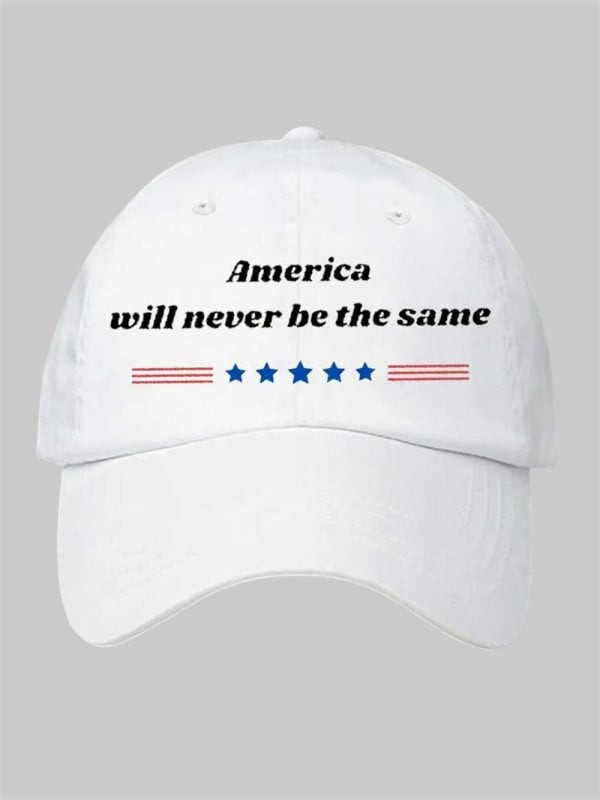 Charlie Kirk Hat America Will Never Be The Same Tribute To Charlie Kirk Merch