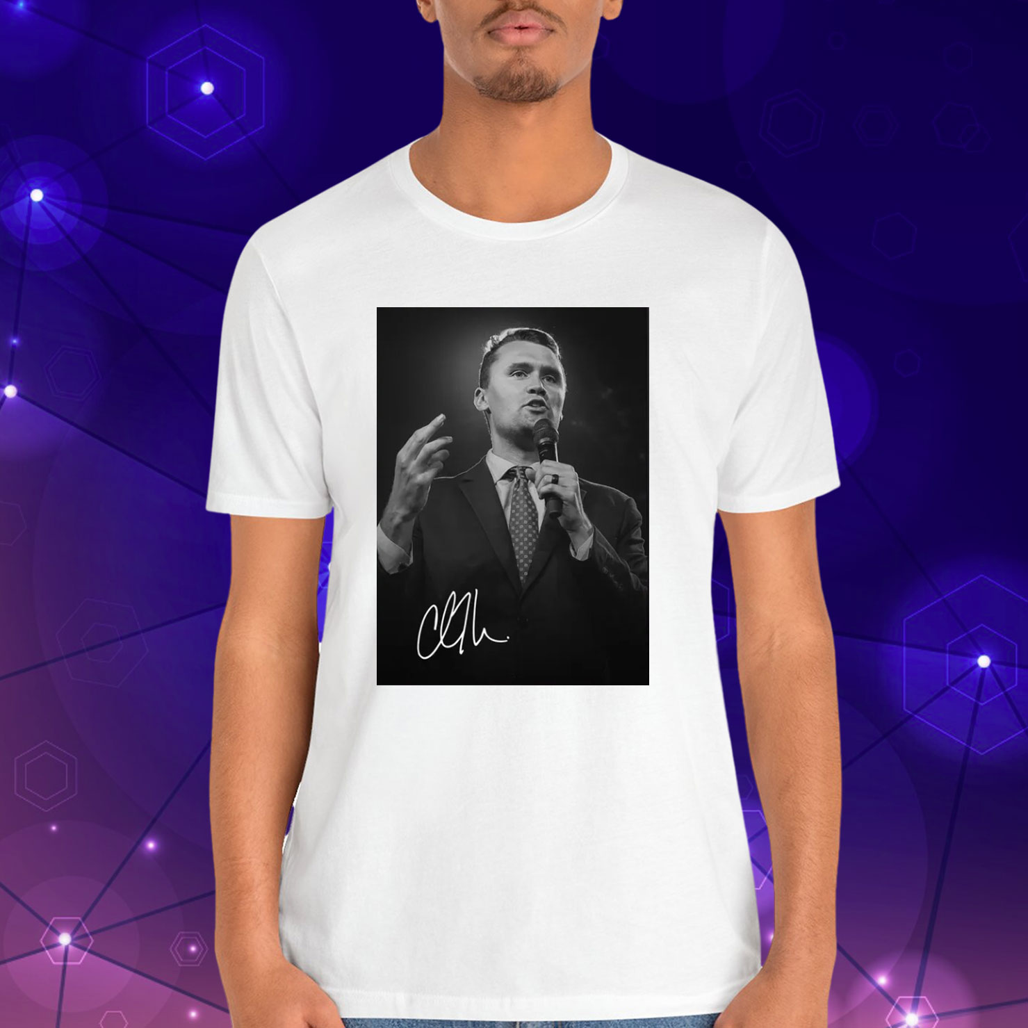 Charlie Kirk In Peace Printable T-Shirt