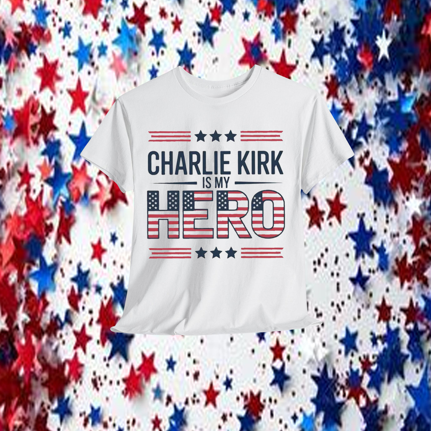 Charlie Kirk is my hero America Shirt