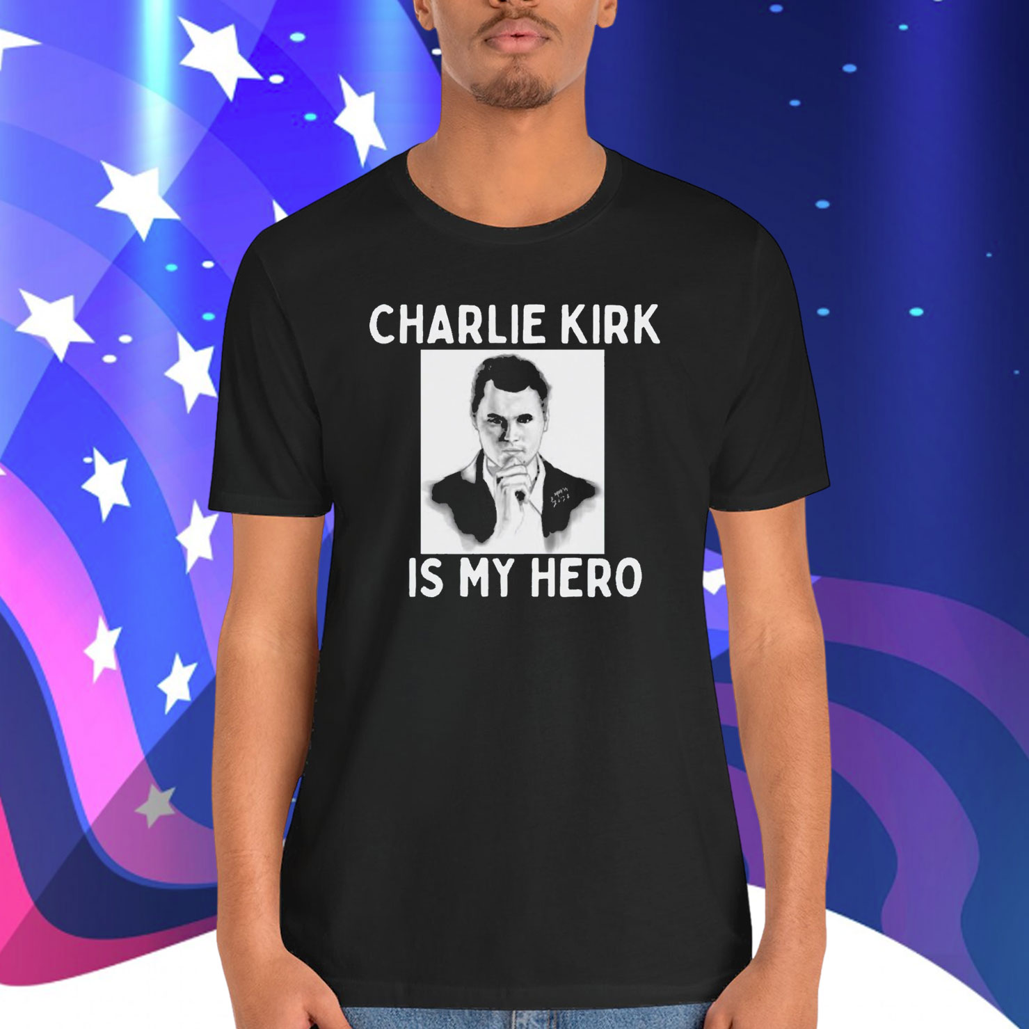 Charlie Kirk Is My Hero Make America 2025 T-Shirt