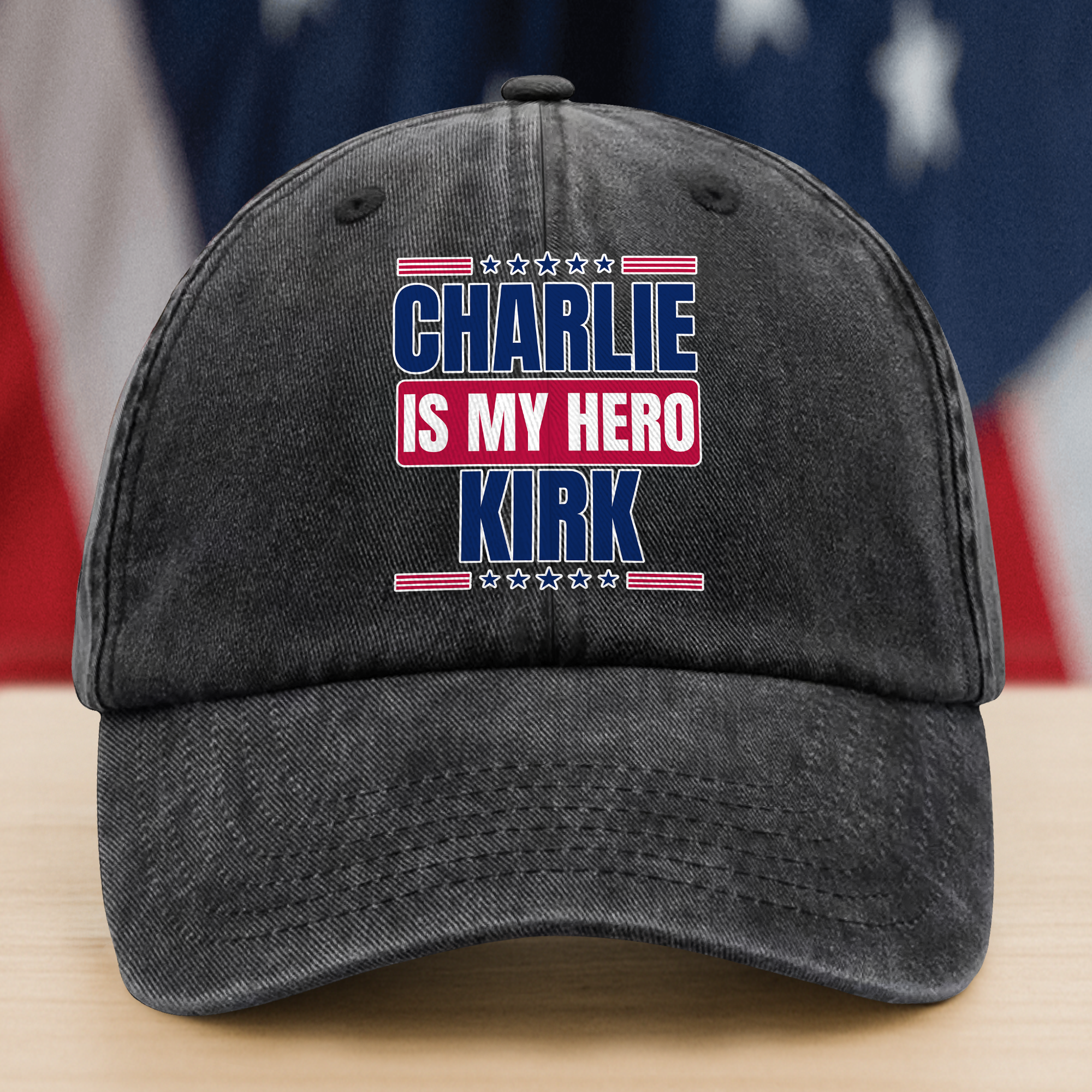 Charlie Kirk Is My Hero Memorial Personalized Baseball Cap Gift for Daughter Patriot