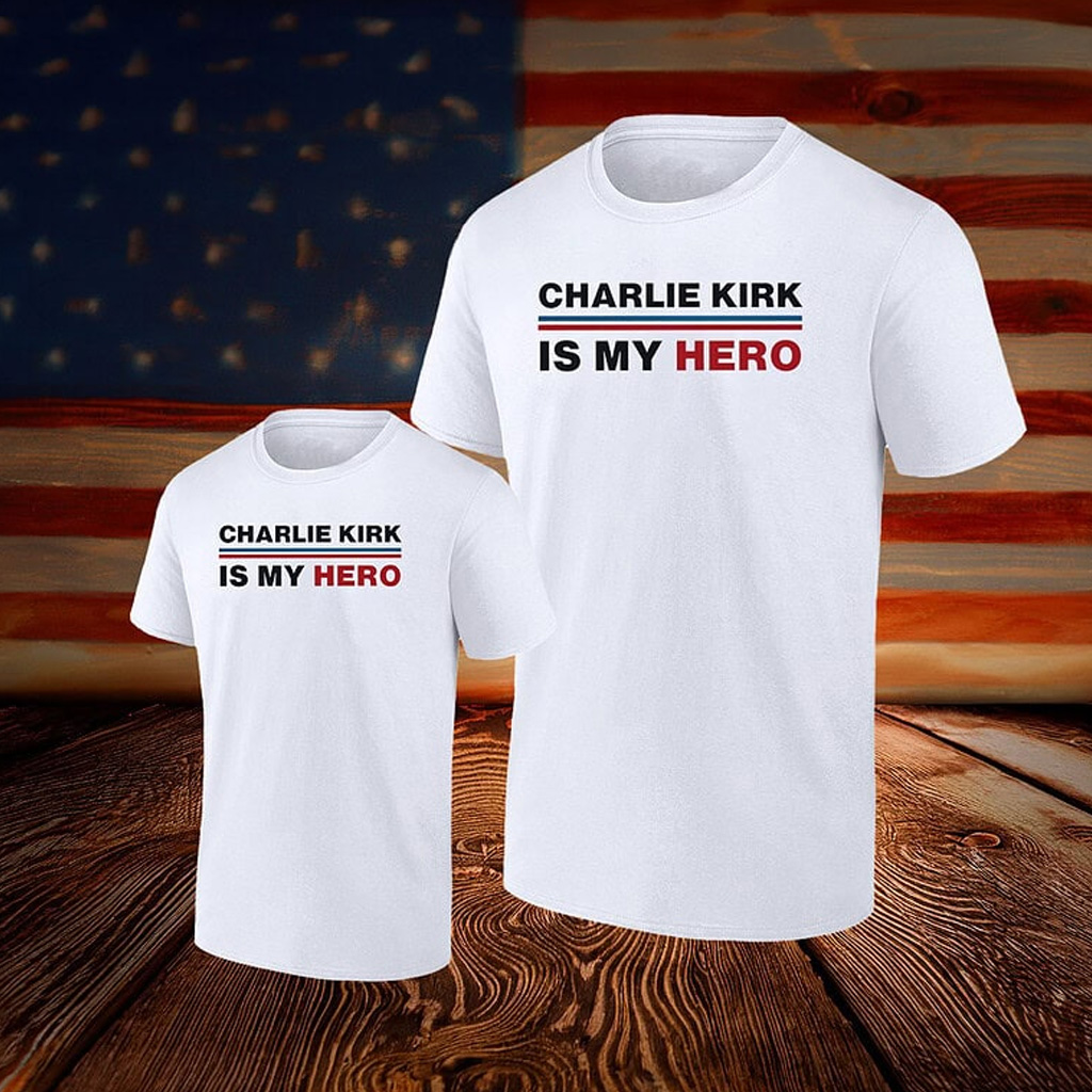 Charlie Kirk Is My Hero T-Shirt