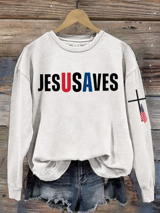 Charlie Kirk Jesusaves Sweatshirt Faith And Freedom Charlie Kirk Merch Best Freedom Apparel