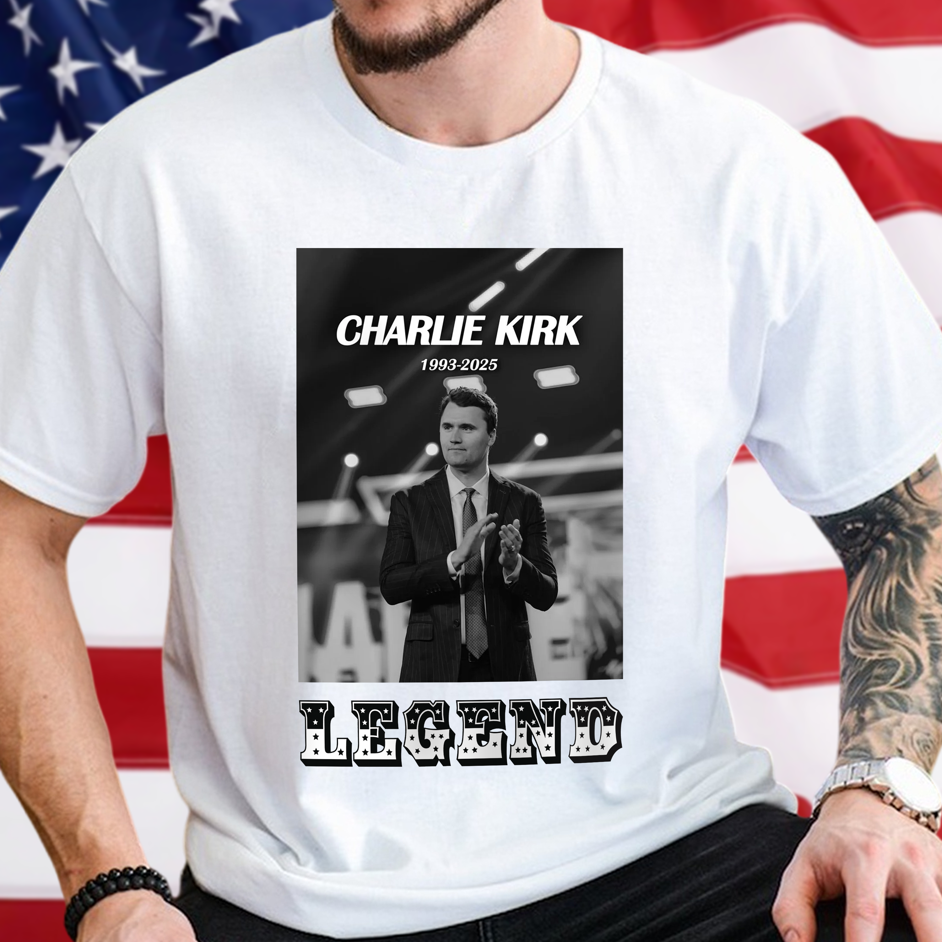 Charlie Kirk Legend Bright Shirt Gift for Patriots
