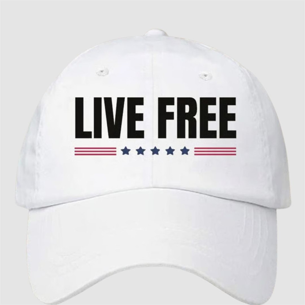 Charlie Kirk Live Free Hat Live Like Charlie Kirk TPUSA Freedom Baseball Cap