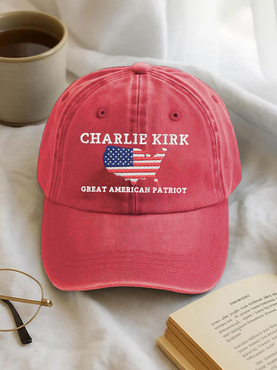 Charlie Kirk MAGA 47 Hat Make American Patriot Great American Patriot Tribute Baseball Cap