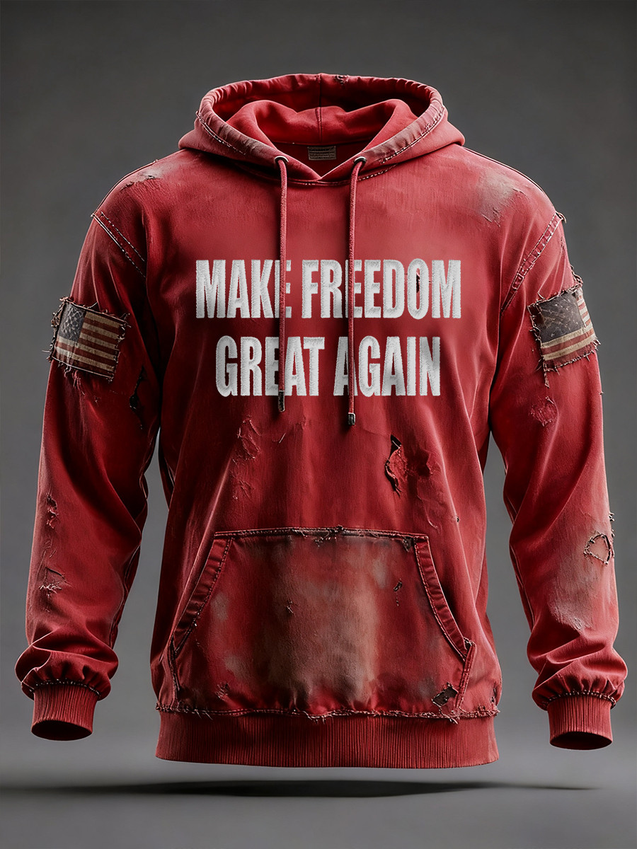 Charlie Kirk MAGA Hoodie Make America Great Again Signed Charlie Kirk Clothing