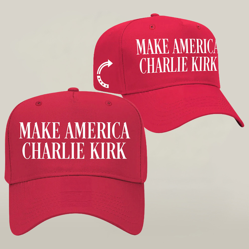 Charlie Kirk MAGA Merch Cap Make America Charlie Kirk 47 Commemorative TPUSA Hat