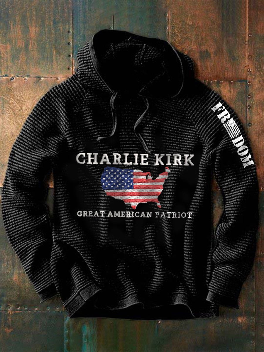 Charlie Kirk MAGA Merch Hoodie Great America Great Patriot Charlie Kirk 47 Freedom