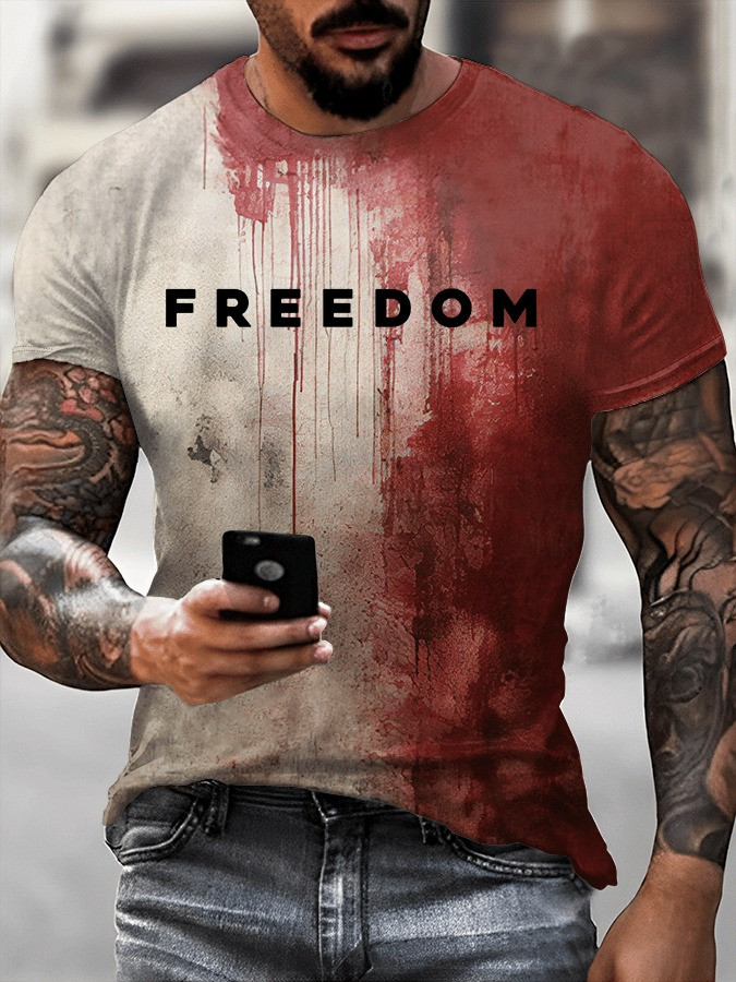 Charlie Kirk Merch Bloody Freedom Shirt RIP Charlie Kirk Shirt Gifts For Halloween