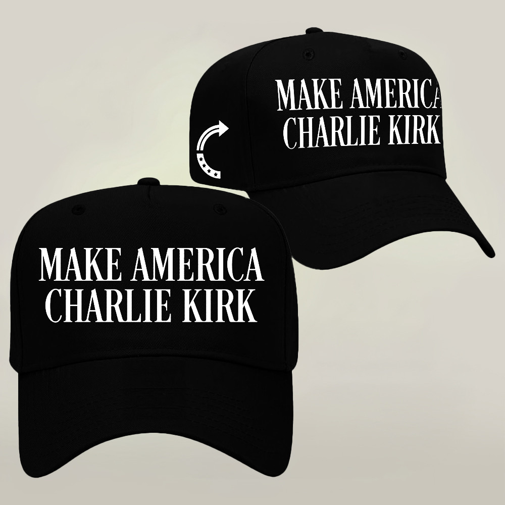 Charlie Kirk Merch Cap Make America Charlie Kirk Commemorative Hat For Dad