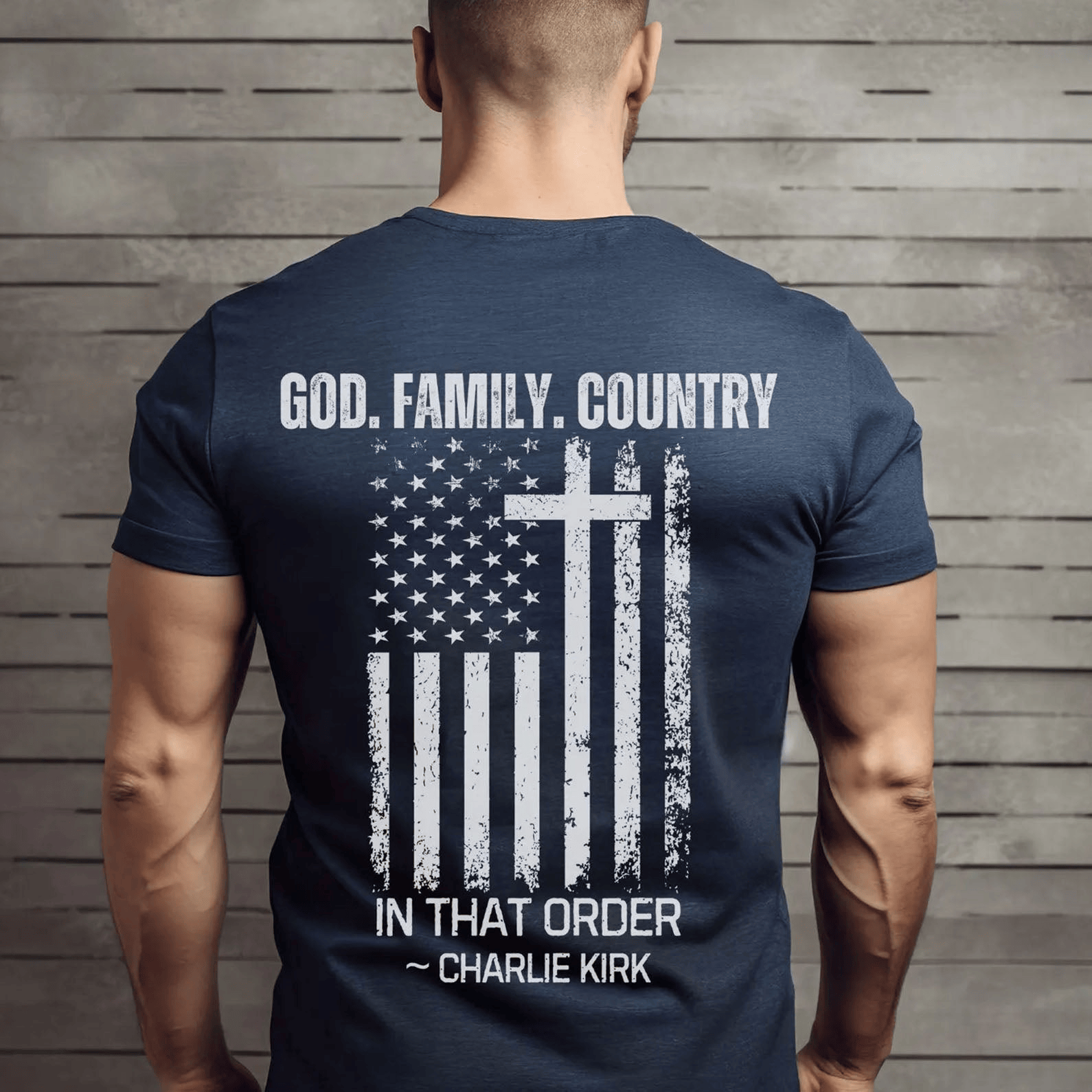 Charlie Kirk Merch Charlie Kirk Freedom Shirt God Family Country Shirt Memorial Gifts TPUSA Gift