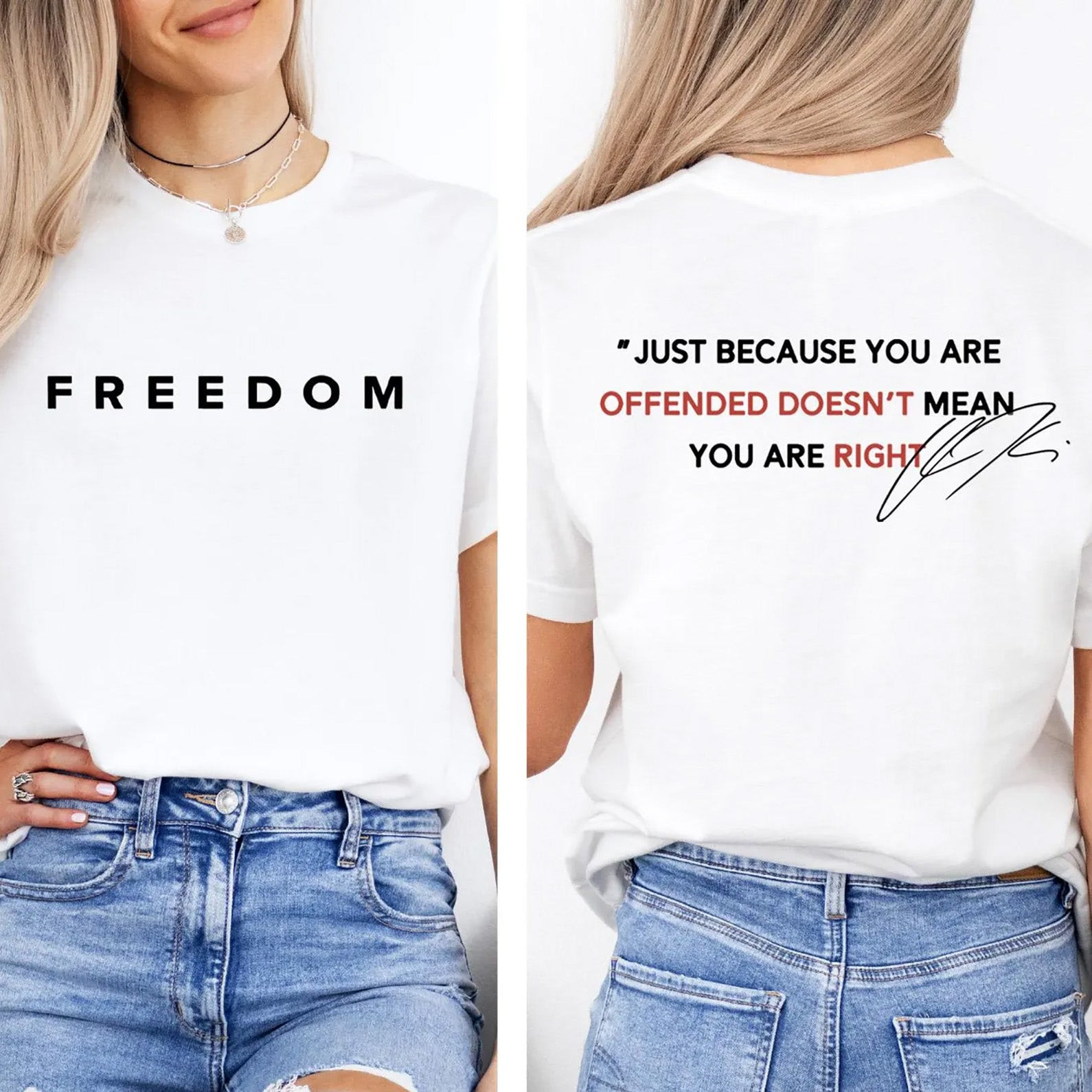 Charlie Kirk Merch Freedom Charlie Kirk Shirt Rest In Peace T-Shirt Freedom Apparel Gifts