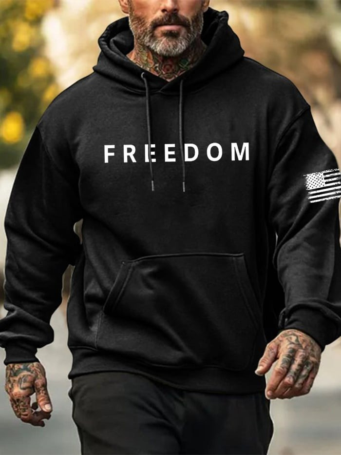 Charlie Kirk Merch Freedom Hoodie Charlie Kirk TPUSA Merch Gifts For Trump Supporters