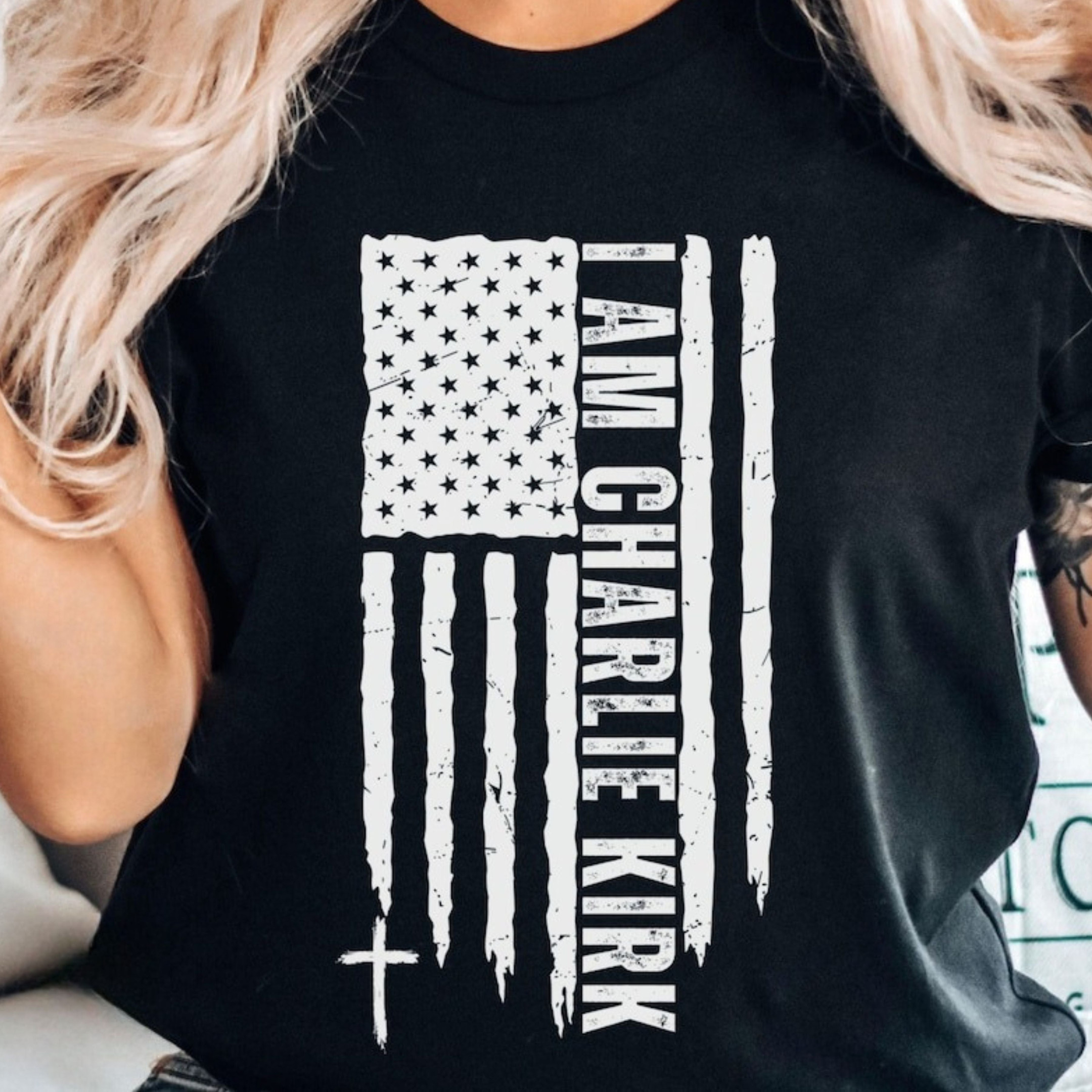 Charlie Kirk Merch I Am Charlie Kirk Shirt Patriotic Gifts For Mother