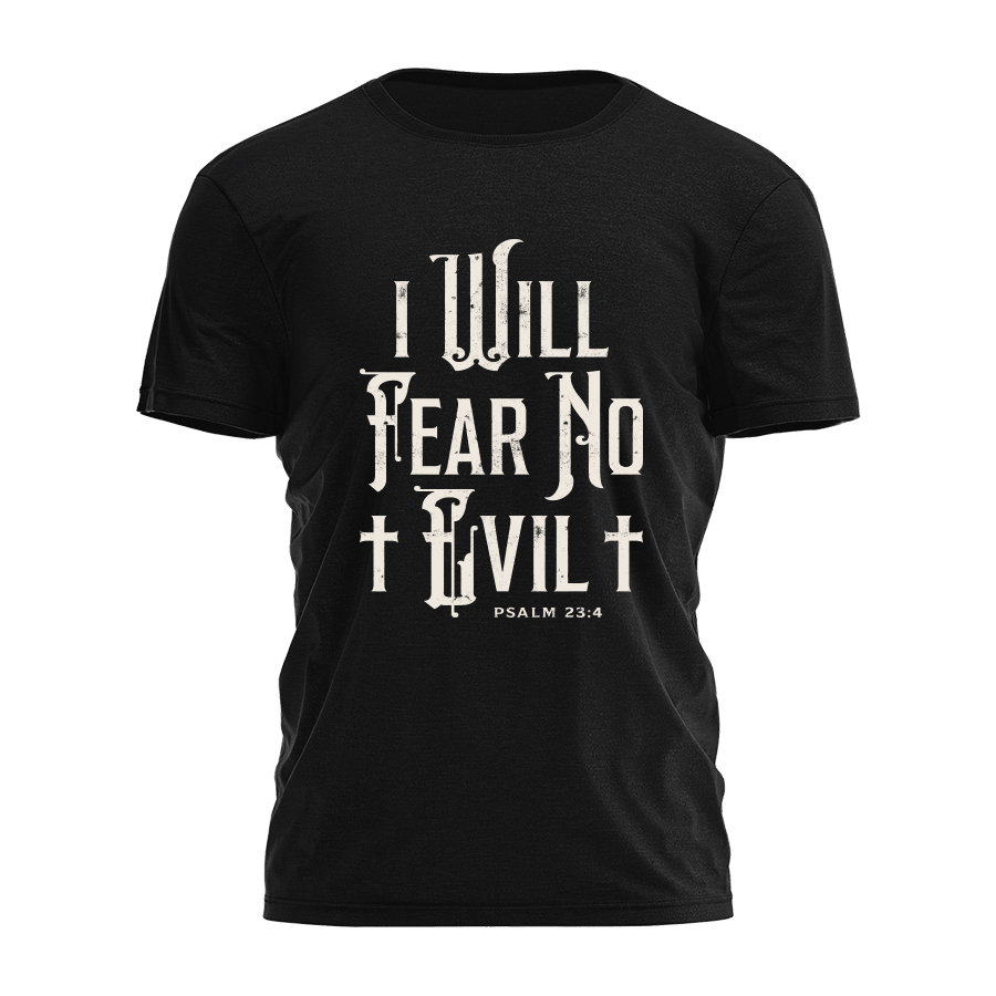 Charlie Kirk Merch I Will Fear No Evil Shirt Charlie Kirk Freedom Shirt Gifts For Father